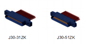 J30 Connector Micro-D Connector with 9~74 Pins Metal Body and High Reliability for Aerospace Applications