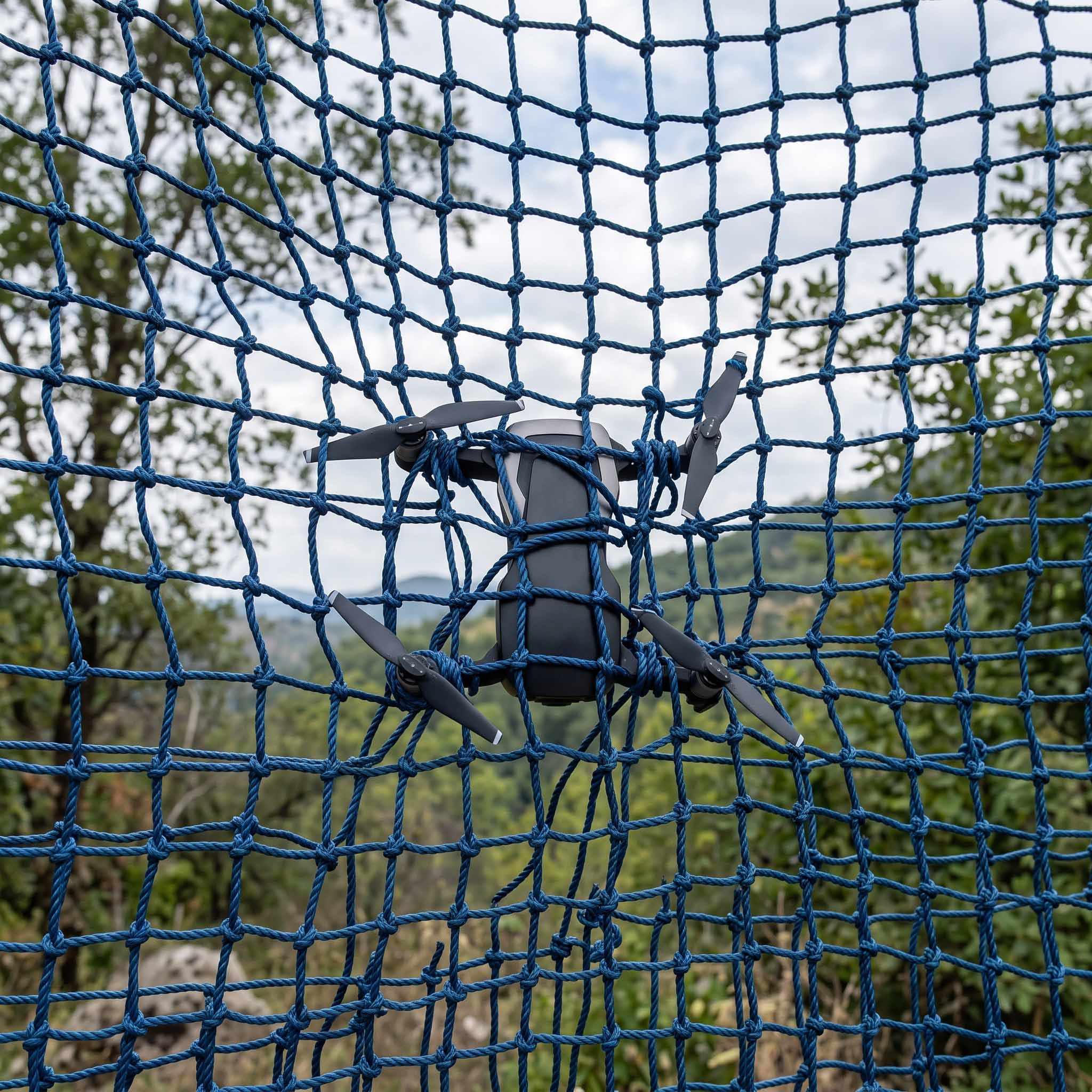 Heavy-Duty Polyethylene (PE) Drone & UAV Barrier Netting