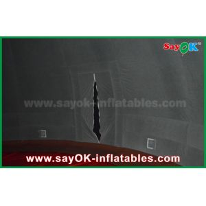 5m DIA Black Inflatable planetarium Dome Projection Tent For School Teaching