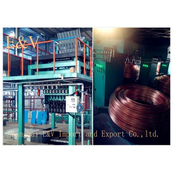 2000 ton upward Copper Continuous Casting Machine / copper wire manufacturing machine