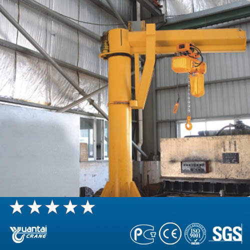 YUANTAI Simple Operation pillar jib cranes/pillar slewing jib crane