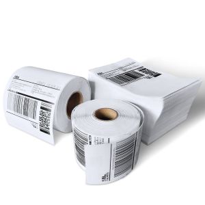 Waterproof Thermal Adhesive Labels Tear Resistant Thermal Transfer Labels