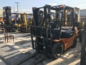 China Hot Sale 3 Ton Used Japan Toyota Forklift FD30 Max Lifting 3 Meter , High Qaulity and Cheap Price on sale
