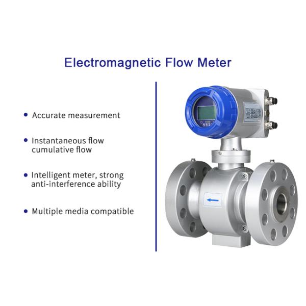 Conductive Liquid Insertion Mag Flow Meter Specially For The Oilfield