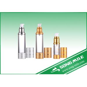 Buy cheap Silver Gold Pump Airless Bottle Airless Bottle 50ml 30ml 15ml from wholesalers