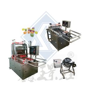 Mechanical Hard Candy Pouring Machine for High Productivity 40-50kg/h Production