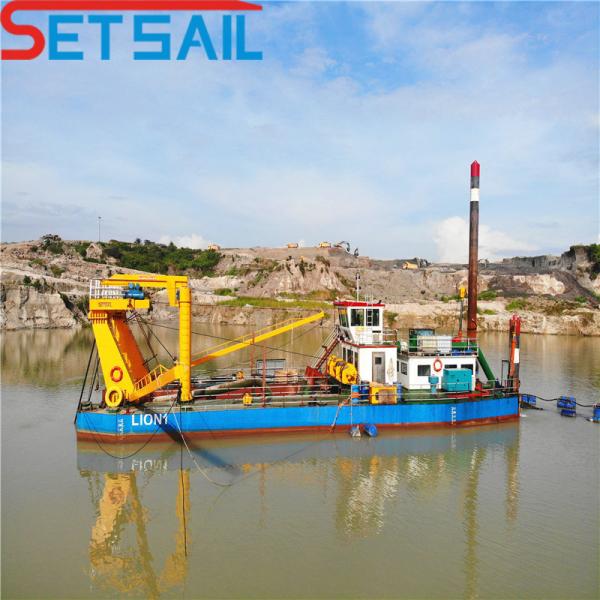 CTN Slot Type Sand Dredging Discharging Pipeline Dredger with Customer