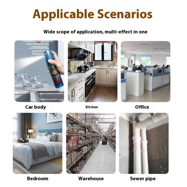 Natural Rat Repellent Spray – Safe and Effective Rodent Deterrent for Home Use Daily Chemicals