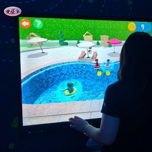 Space Saving Learning Solution Interactive Education Screen for Multiple