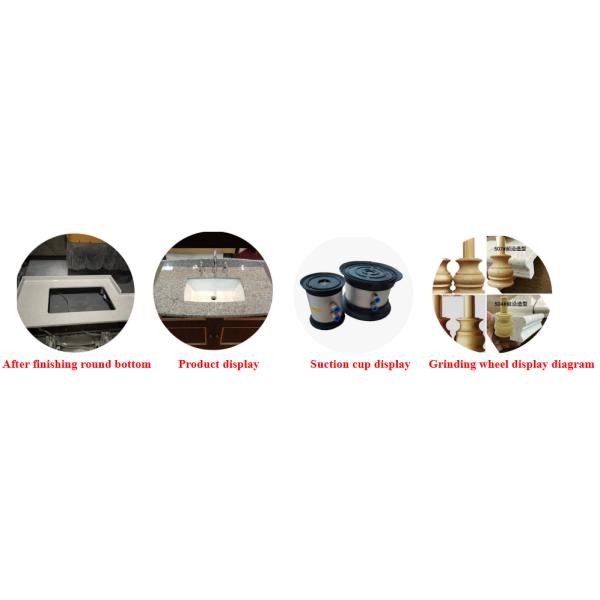 Dual Process CNC Stone Machining Center Router Machine Countertop