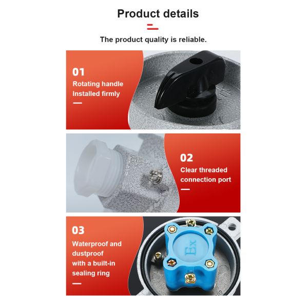 IP66 SW-10 Hazardous Location Water Proof On-off Light Switch Explosion Proof Switch