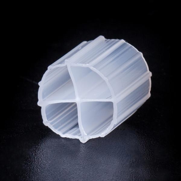 Saving Space MBBR biopipe Fliter Media PE63 For Waste Water Treatment / RAS With White Color A²/O technology
