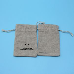 Buy cheap Wholesale Promotional Printed Small Sachet Gift Packaging Drawstring Jute Bag from wholesalers