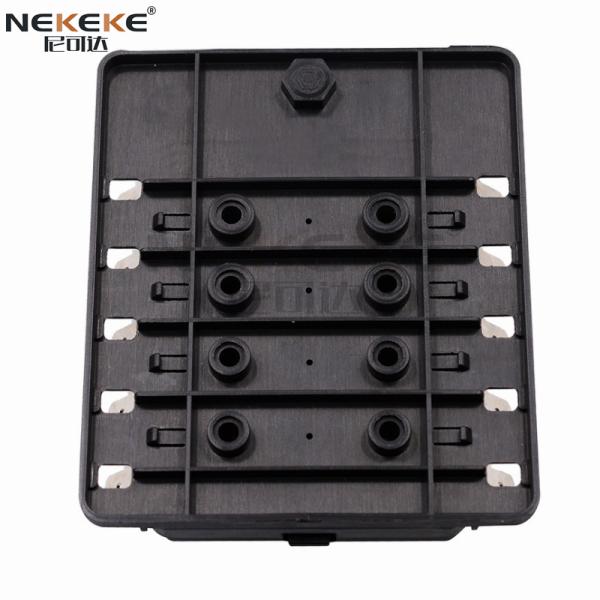 OEM 10 Way Waterproof Fuse Block For Boat ，Screw Terminal Marine Fuse Panel