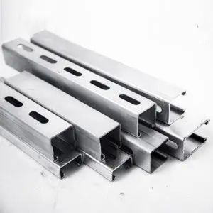 Wholesale Customizable Length Galvanized Strut Channel With Zinc Coating Galv Unistrut from china suppliers