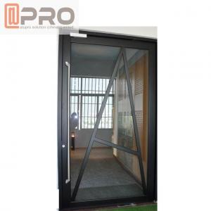 Wholesale Interior Aluminium Hinged Doors With Double Low E Glass For Residential House price door glass hinge aluminum hings glas from china suppliers