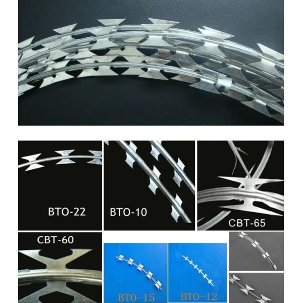 High Security Anti-Climb Welded Razor Wire Mesh