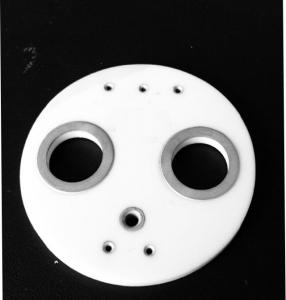 Wholesale Vacuum Metallized Alumina Ceramics Gasket Lightweight Electronic Ceramic Components from china suppliers