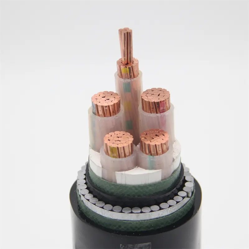 Underground Armoured Copper Cable 4 core 240 mm2 120mm2