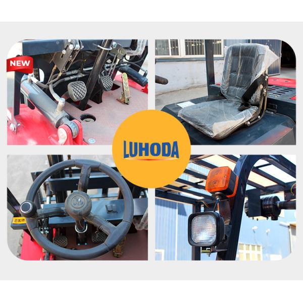 Free Shipping Affordable 1.5 to 5 Ton CE Customizable Lifting Height Efficient Material Handling Diesel Forklift Truck