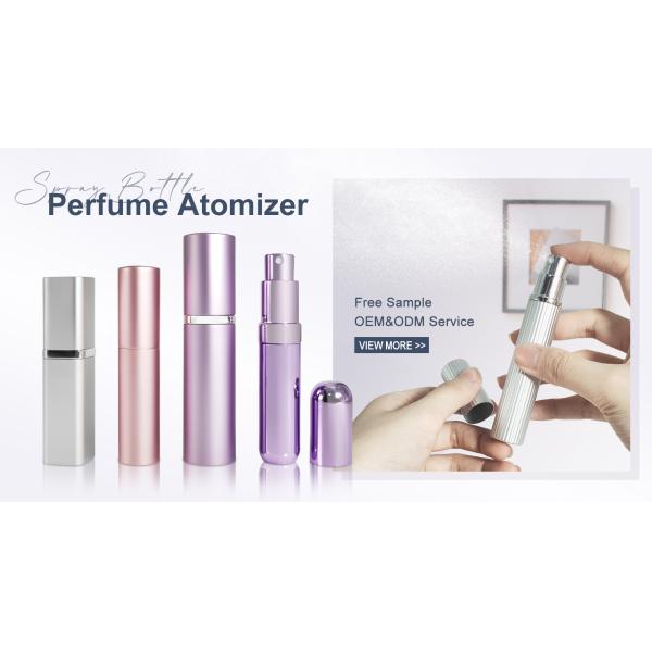 5ml 8ml Portable Travel Fragrance Mist Spray Bottle Plastic 10ml Magnetic Perfume Atomizer
