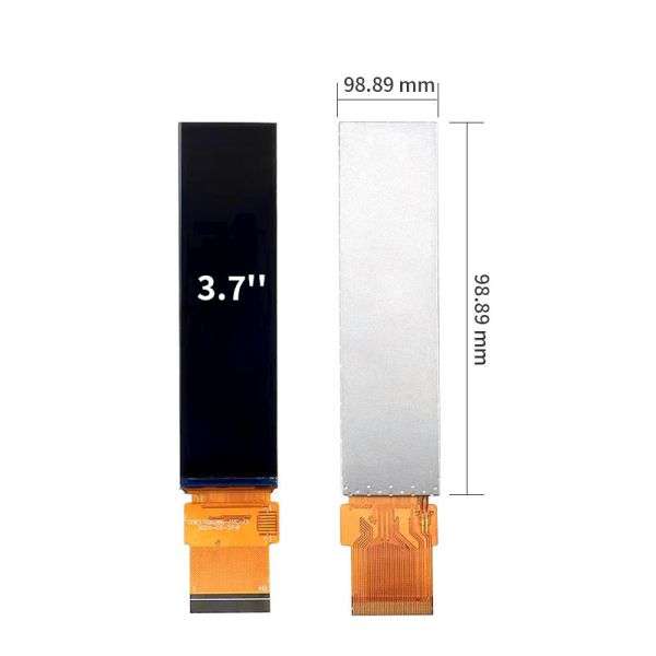 3.7 Inch Bar Type LCD Display 240×960 Resolution MIPI RGB LCD Screen