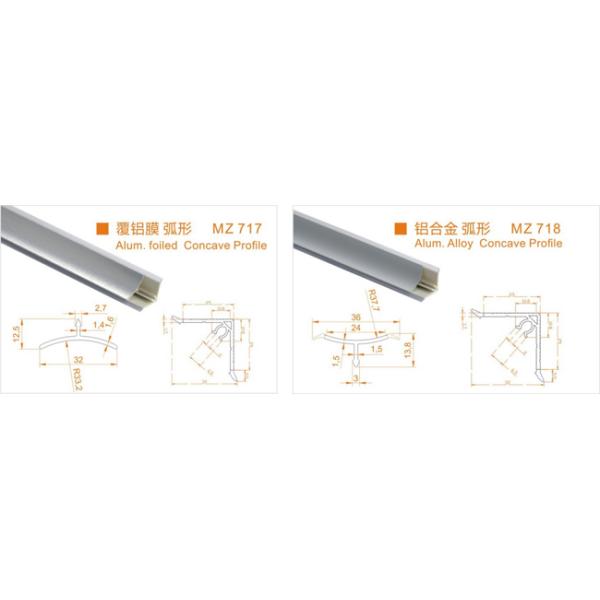 OEM Waterproof Aluminum Kitchen Countertop Plinth Environmental Friendly