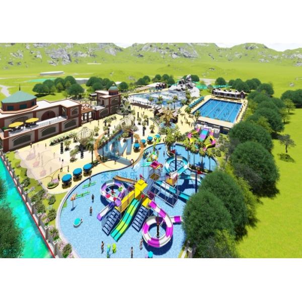 Colorful Water Play Pool Proposal Big Comprehensive With Oval Round Pool