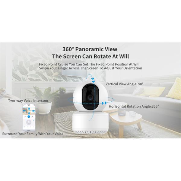 2MP Wireless Indoor Smart Wi-Fi PTZ Camera(US-IW02)