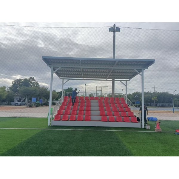 Customized Durable Plastic Bleacher Seats with Waterproof Design for Stadium & Gymnasium Use