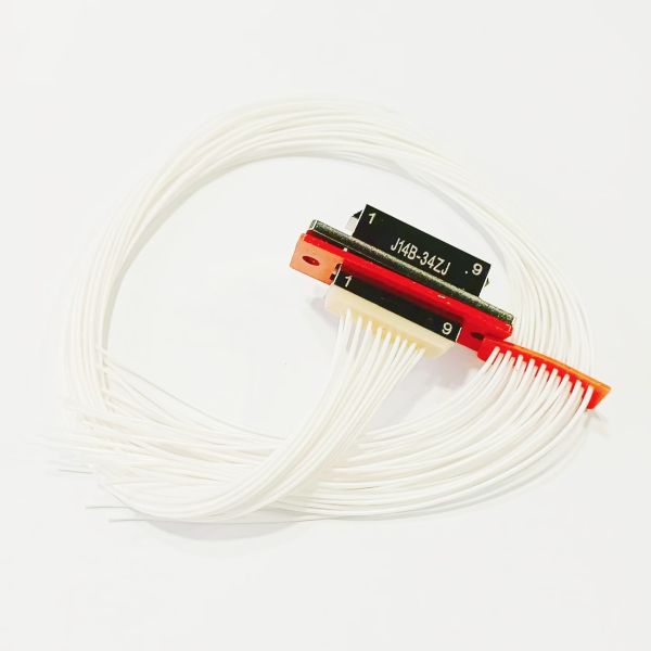 J14B Rectangular Electrical Connectors Micro Plug Jack Connector 2A J14B-34ZJ