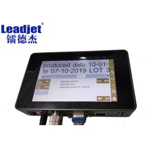 Automatic Thermal Inkjet Printer , Batch Number Coding Machine Free Maintenance