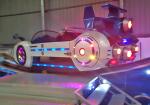 Large Children Amusement Flying Car Crescent Moon Float Car 220V / 380V Voltage