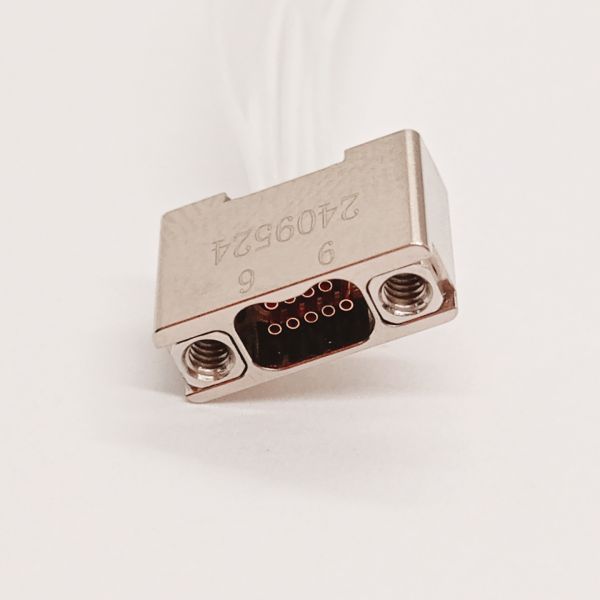 J63A Series Micro Rectangular Electrical Connector with 0.635mm Spacing and Twisted Wire Elastic Micro-Pin Inserts for Screw and Nut Connection