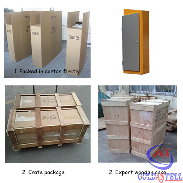 Stainless Steel Automatic Boom Barrier Gate Custom Color And Standard Shape Size