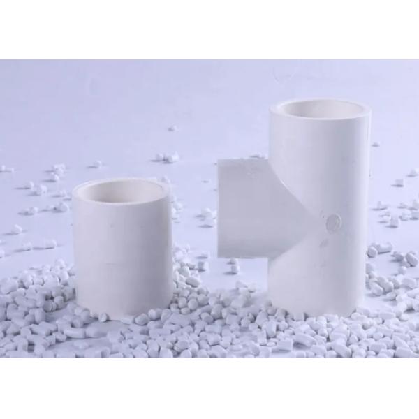 PVC Compound Granules K Value 65 For Injection Rigid Applications
