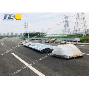Wholesale Curved Downhill Roller Guardrail Road Anti Collision Rolling Guard Barrier from china suppliers
