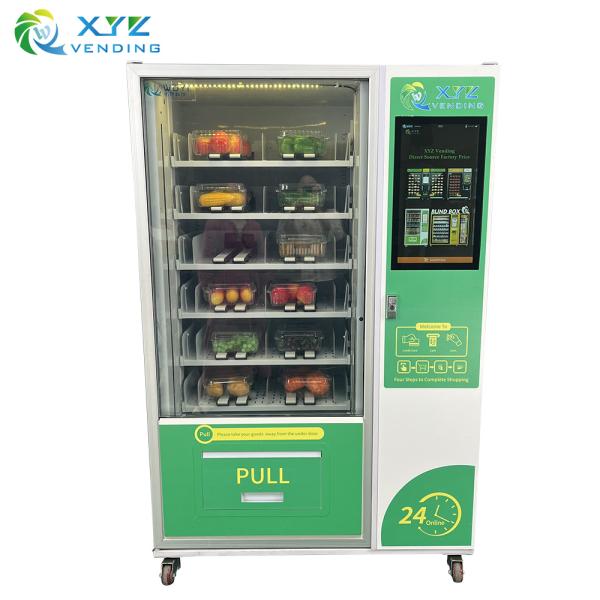 Shopping Mall Hospital Cooling System Refrigerated Wine Beer Automatic Drinks Cupcake Vending Machine