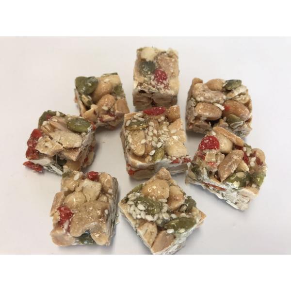 Low Fa Low Carb Sweet White Sesame Nut Cluster Snacks