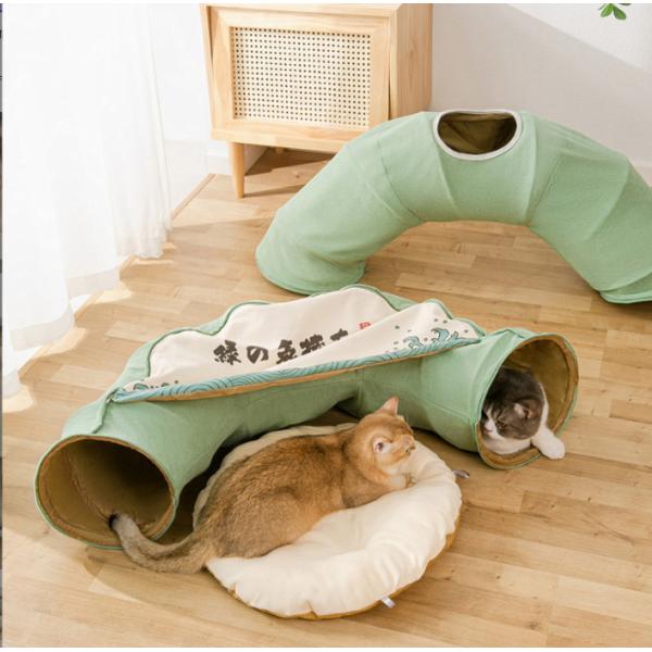 Large Cat Tunnel Bed For Cats Play Tube 10.5 Inches In Diameter