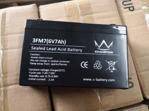 China ABS 6 Volt Deep Cycle Battery / Lower Acid Density Deep Cell Battery on sale