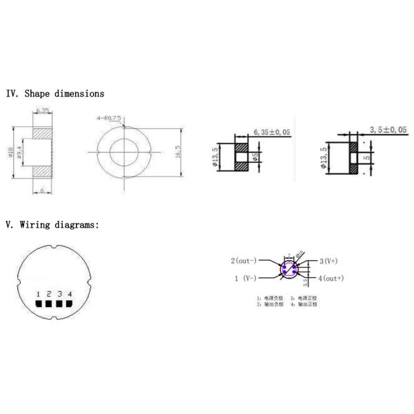 0 - 100bar Resistance Ceramic Pressure Sensor For Car AC Systerm Auto Sensors
