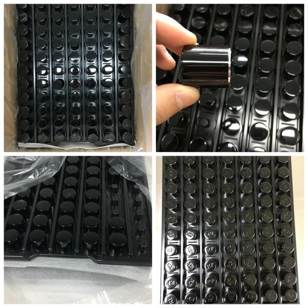 Luxury Black Perfume Cap Replacement Magnetic Collar For Custom Perfume Bottles