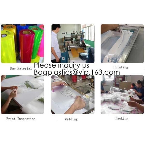Wholesale Travel Transparent Bag Promotion Gift Cosmetic Bag Clear EVA Makeup Pouch,PVC/EVA cosmetic bag, PVC wine bag,