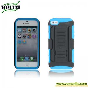 PC+silicone case for iphone5, Belt clip cover, transformers design