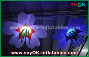 Wholesale Colorful Hanging Lighting Inflatable Flowers for Festival Decoration from china suppliers