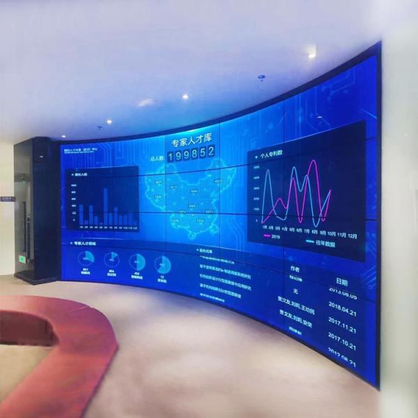 Close-up of AMOLED display pixels