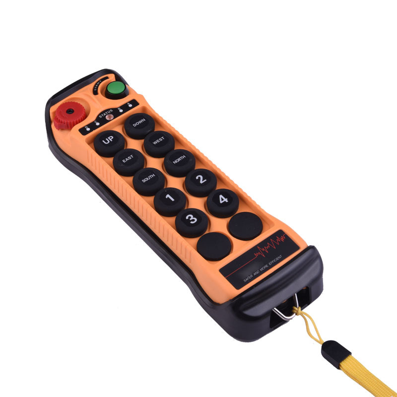 24V DC IP54 Waterproof Industrial Wireless Remote Control for Crane with 100 Meters Signal Distance