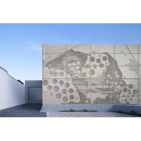 3mm Solid Aluminum Wall Panels / PVDF Coated Aluminium Sheets For Facade Envelope