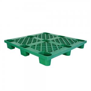 China 4-Way Entry Heavy Duty Single Faced PVC Pallet for Durable Warehouse Wrapping Solution on sale